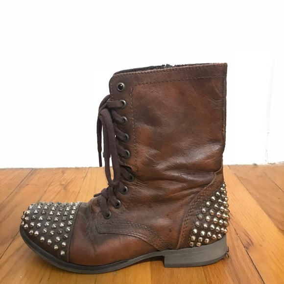 Steve Madden Combat Boots - Picture 3 of 4